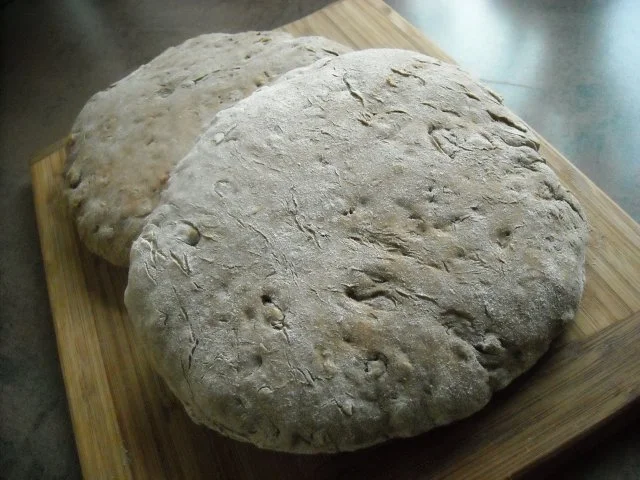 Nuss-Fladenbrot - Rezept