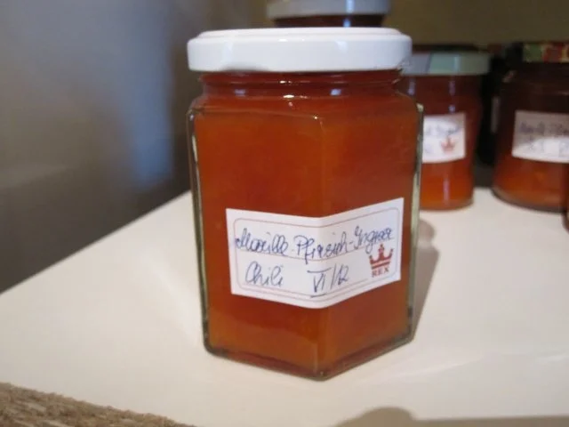 Rezept: Marillen-Pfirsich-Ingwer-Chili-Marmelade Bild Nr. 5 Marillen-Pfirsich-Ingwer-Chili-Marmelade - Rezept - Bild Nr. 5