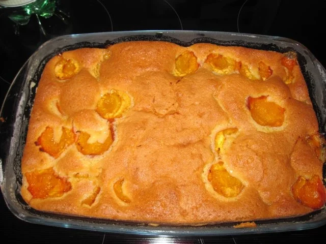 MARILLENKUCHEN (hatte noch tiefgefrorene Marillen, die mussten aus dem TK-Schrank) :)) - Rezept - Bild Nr. 7