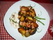 Schnelle Kartoffelpfanne - Rezept
