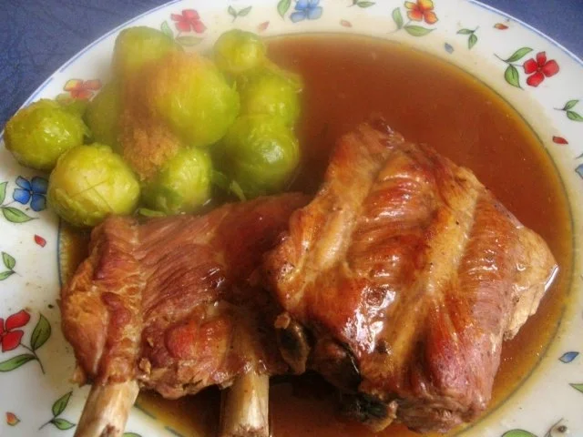 knusprige fleischige Rippchen  mit Rosenkohl in Semmelbrösel - Rezept - Bild Nr. 18