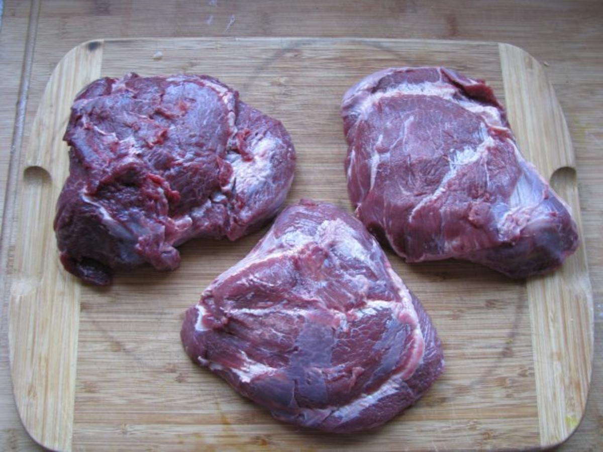 Fleisch: Rinderbäckchen in Glühweinsoße - Rezept - Bild Nr. 2
