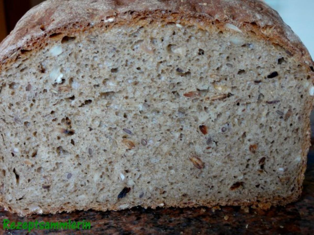 Brot:   rustilales KÖRNERBROT - Rezept