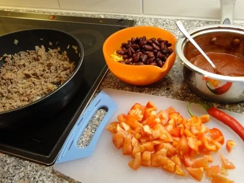 Chili mit Fleisch - Rezept - Bild Nr. 2