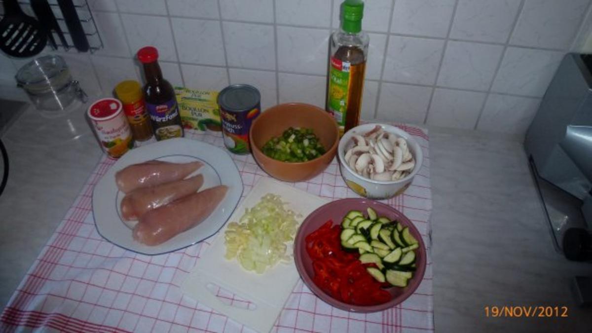 Schnelle Hähnchenbrust mit Gemüse - Rezept - kochbar.de