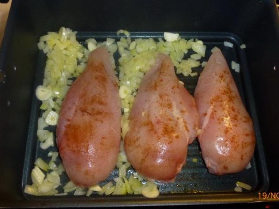 Schnelle Hähnchenbrust mit Gemüse - Rezept - kochbar.de Schnelle Hähnchenbrust mit Gemüse - Rezept - kochbar.de