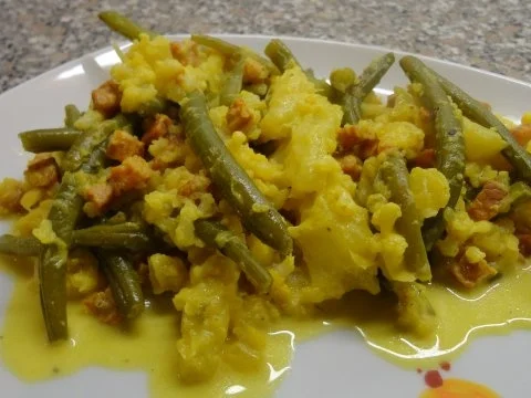 Rezept: B & B Gemüse an Safransauce B & B Gemüse an Safransauce - Rezept