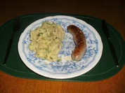 Kartoffelsalat aus Pellkartoffeln - Rezept