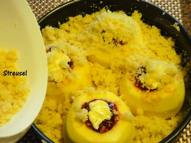 KuchenZwerg:   BRATAPFELTORTE mit Knusperstreusel - Rezept - Bild Nr. 8