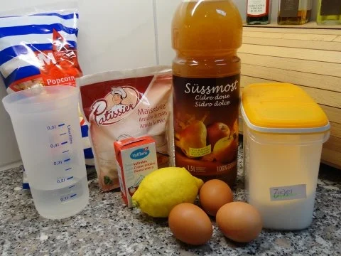 Rezept: Süssmostcreme mit Caramel-Popcorn Bild Nr. 2 Süssmostcreme mit Caramel-Popcorn - Rezept - Bild Nr. 2