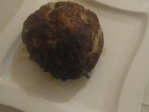 Rezept: Frischer Feldsalat mit großer Zwiebelfrikadelle Bild Nr. 6 Frischer Feldsalat mit großer Zwiebelfrikadelle - Rezept - Bild Nr. 6