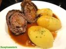 Fleisch:    RINDERROULADEN mit Mettfüllung - Rezept