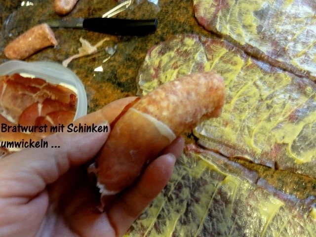 Rezept: Fleisch: RINDERROULADEN mit Mettfüllung Bild Nr. 2 Fleisch: RINDERROULADEN mit Mettfüllung - Rezept - Bild Nr. 2