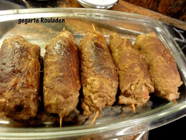 Rezept: Fleisch: RINDERROULADEN mit Mettfüllung Bild Nr. 7 Fleisch: RINDERROULADEN mit Mettfüllung - Rezept - Bild Nr. 7