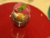 Karambolage von Polenta und Orange (Katja Burghardt) (Dessert) - Rezept