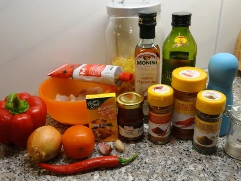 Red Hot Chili Poulet mit Nudeln - Rezept - Bild Nr. 2