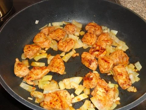 Red Hot Chili Poulet mit Nudeln - Rezept - Bild Nr. 6