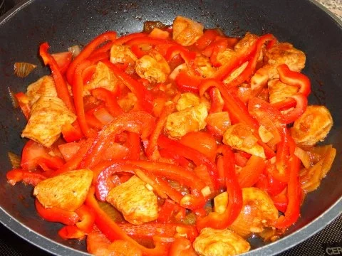 Red Hot Chili Poulet mit Nudeln - Rezept - Bild Nr. 8