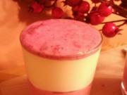 Himbeer-Jogurt-Creme mit Fruchtspiegel - Rezept