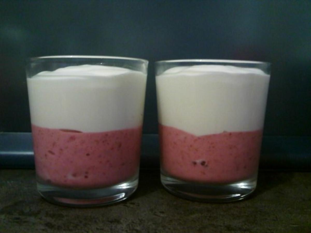 Himbeer-Jogurt-Creme mit Fruchtspiegel - Rezept - Bild Nr. 5