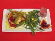 Ziege mit Gemüse und Obst - Rezept