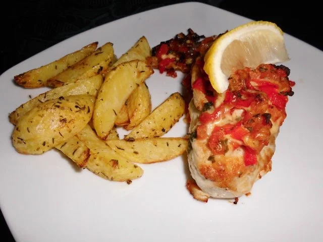 Verhüllte Hähnchenbrust>> - Rezept