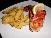 Verhüllte Hähnchenbrust>> - Rezept