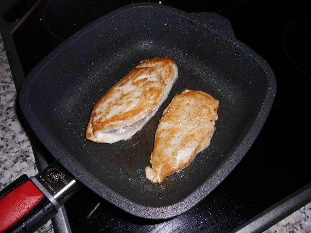 Verhüllte Hähnchenbrust>> - Rezept - Bild Nr. 3