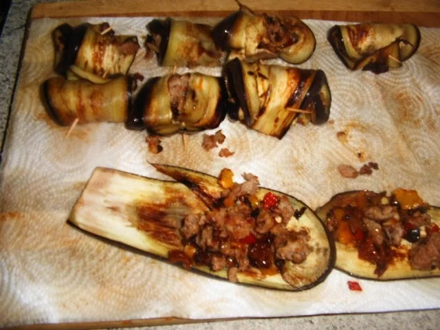 Auberginröllchen in Tomatensoße - Rezept - Bild Nr. 10