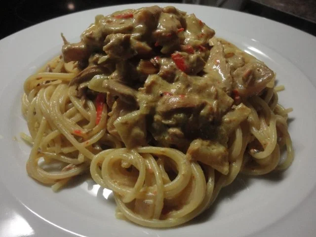 Rezept: indische Thunfisch Nudel Pfanne indische Thunfisch Nudel Pfanne - Rezept