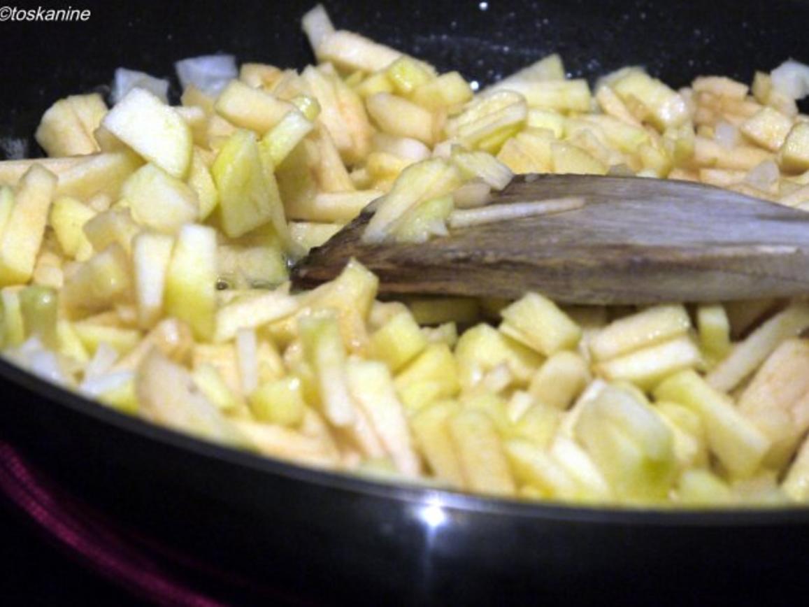 Pikanter Apfel-Zwiebel-Brotaufstrich - Rezept - kochbar.de