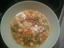 Schnelle Gemüsesuppe - Rezept