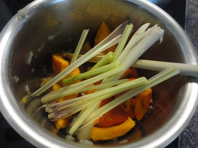 Hokkaido Süppchen mit Zitronengras & Kokosmilch - Rezept - Bild Nr. 4