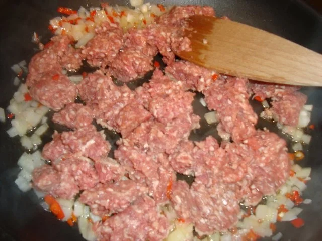 Nudel-Hack-Gemüse-Pfanne - Rezept - Bild Nr. 3