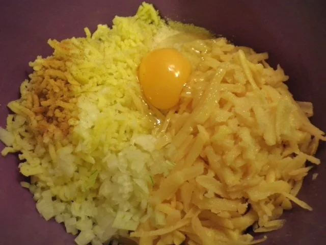 Kartoffelpuffer vom Blech ... - Rezept - Bild Nr. 5