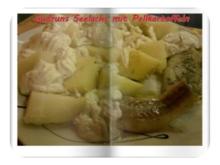Fisch: Limettiger Seelachs mit Remouladenkartoffeln - Rezept