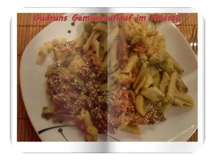 Vegetarisch: Gemüseauflauf im Asiastil - Rezept - Bild Nr. 16