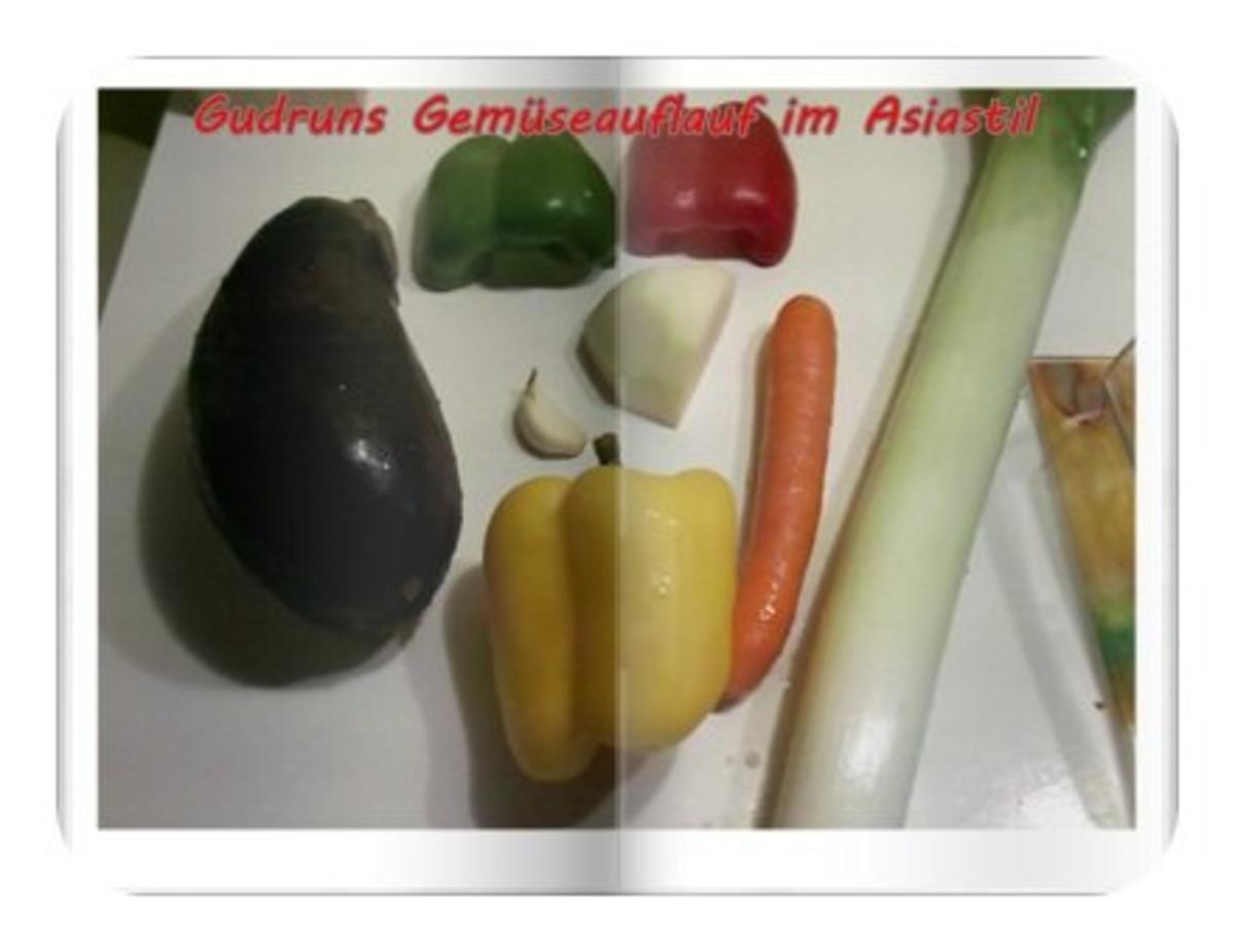 Vegetarisch: Gemüseauflauf im Asiastil - Rezept - Bild Nr. 2