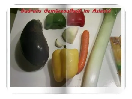 Vegetarisch: Gemüseauflauf im Asiastil - Rezept - Bild Nr. 2