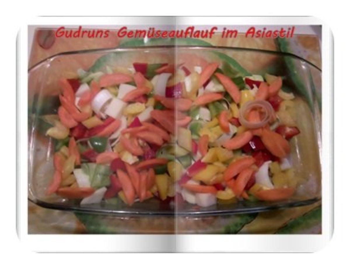 Vegetarisch: Gemüseauflauf im Asiastil - Rezept - Bild Nr. 4