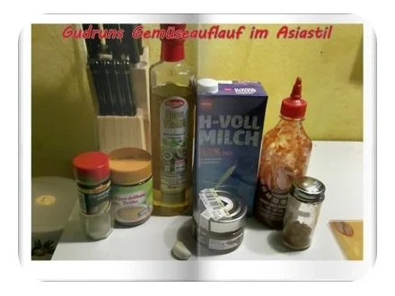 Vegetarisch: Gemüseauflauf im Asiastil - Rezept - Bild Nr. 5