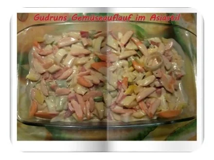 Vegetarisch: Gemüseauflauf im Asiastil - Rezept - Bild Nr. 9