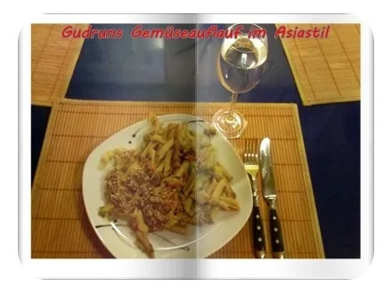 Vegetarisch: Gemüseauflauf im Asiastil - Rezept - Bild Nr. 13