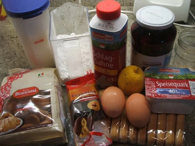 Backen: Kirsch-Sahne-Torte für die 20iger Form  ~ 500stes Rezept ~ - Rezept - Bild Nr. 2