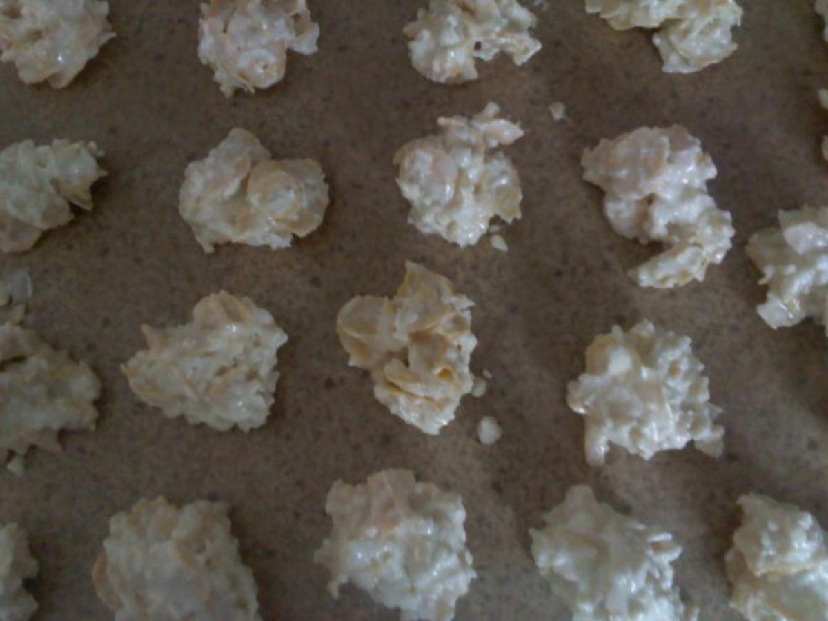 Weiße Schokocrossies mit Kokosraspeln - Rezept - Bild Nr. 5