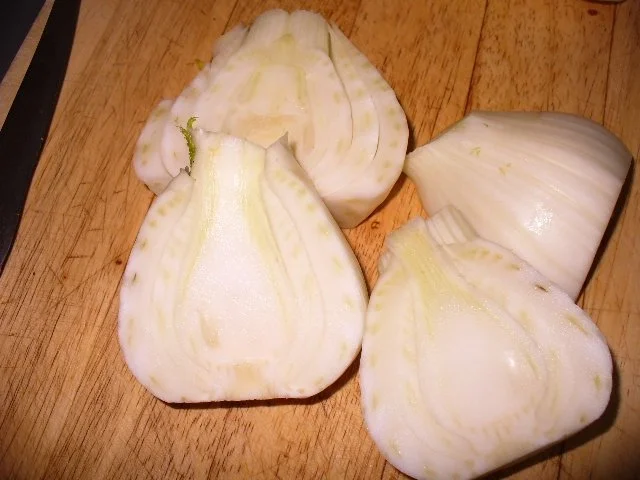 Seehechtfilet an Fenchel mit Rosmarinkartoffeln - Rezept - Bild Nr. 3