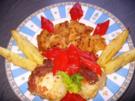Seehechtfilet an Fenchel mit Rosmarinkartoffeln - Rezept