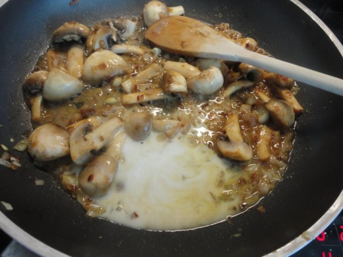 indisches Champignon-Kokos-Hühnchen - Rezept - Bild Nr. 6