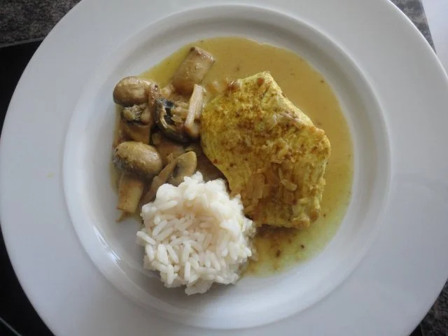 indisches Champignon-Kokos-Hühnchen - Rezept - Bild Nr. 10