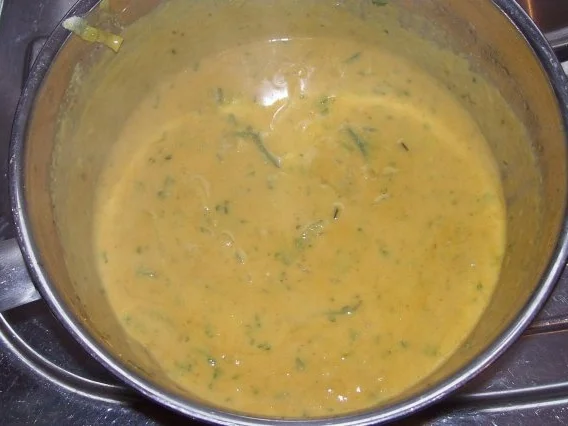 Rezept: Exotische Curry-Erdnuss-Soße Bild Nr. 4 Exotische Curry-Erdnuss-Soße - Rezept - Bild Nr. 4